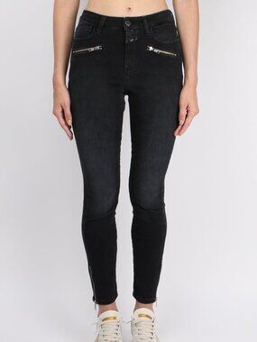 NEW! CLOSED JEAN C91116 AIMIE JAPANESE VELVET JEANS HIGH RISE ZIPPER ANKLE sz 29